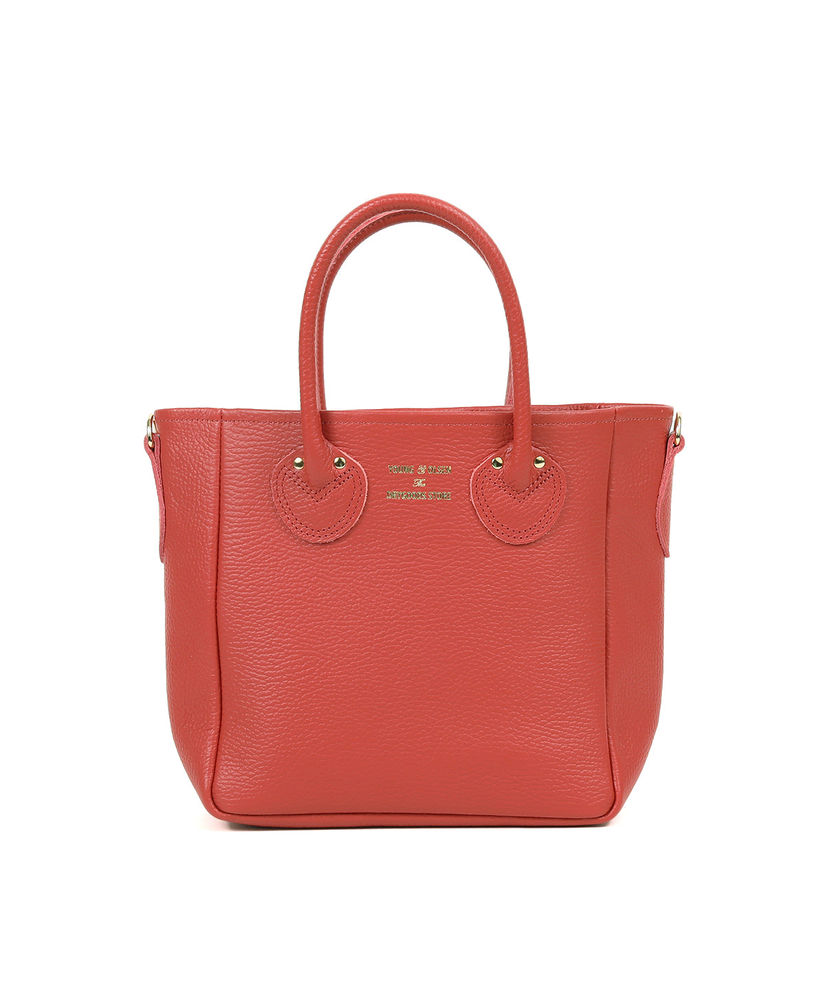 EMBOSSED LEATHER D TOTE S