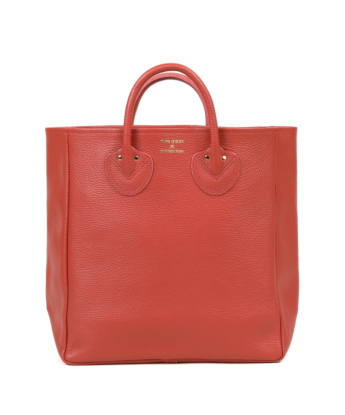 young&olsen EMBOSSED LEATHER TOTE M