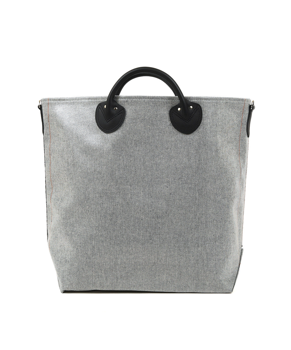 ASH CANVAS SHOULDER TOTE M