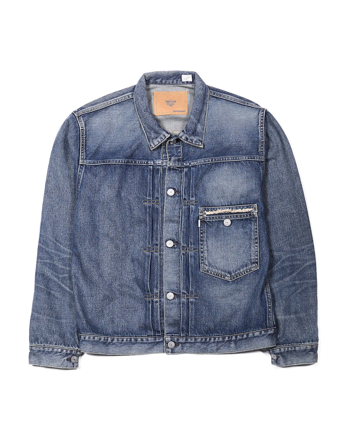 YOUNG DENIM BLOUSE（WASHED OUT）