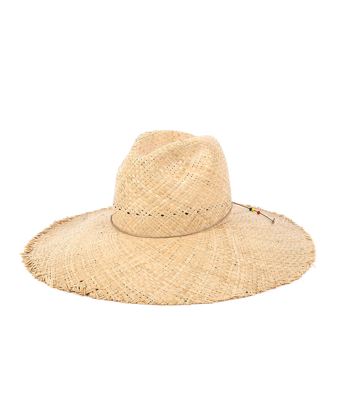 WIDE BRIM RAFFIA HAT