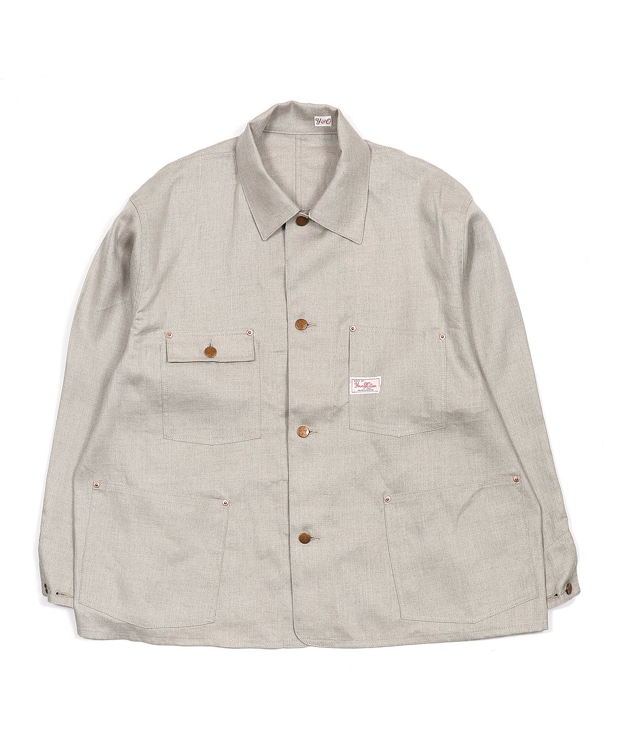 LINEN TWILL WORK JACKET