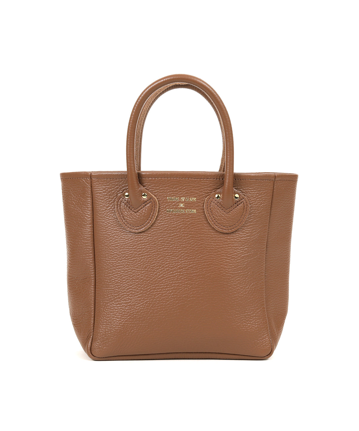 YOUNG&OLSEN EMBOSSED LEATHER TOTE BAG - トートバッグ