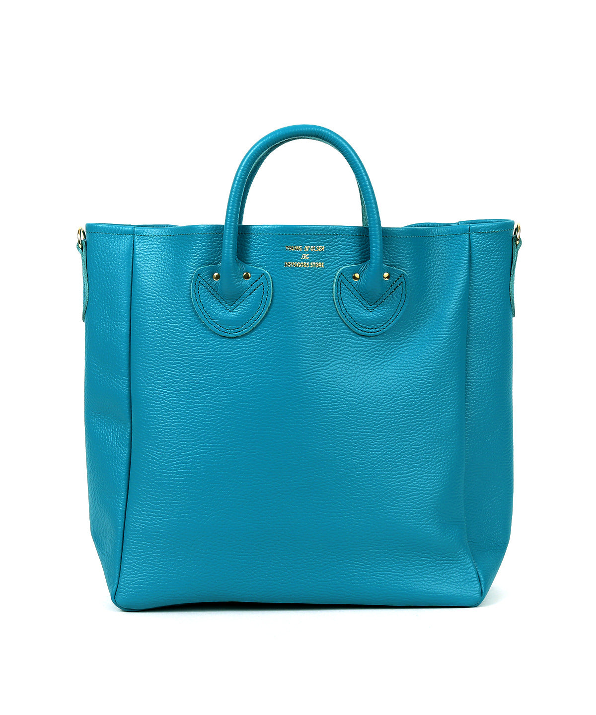 EMBOSSED LEATHER D TOTE Mバッグ