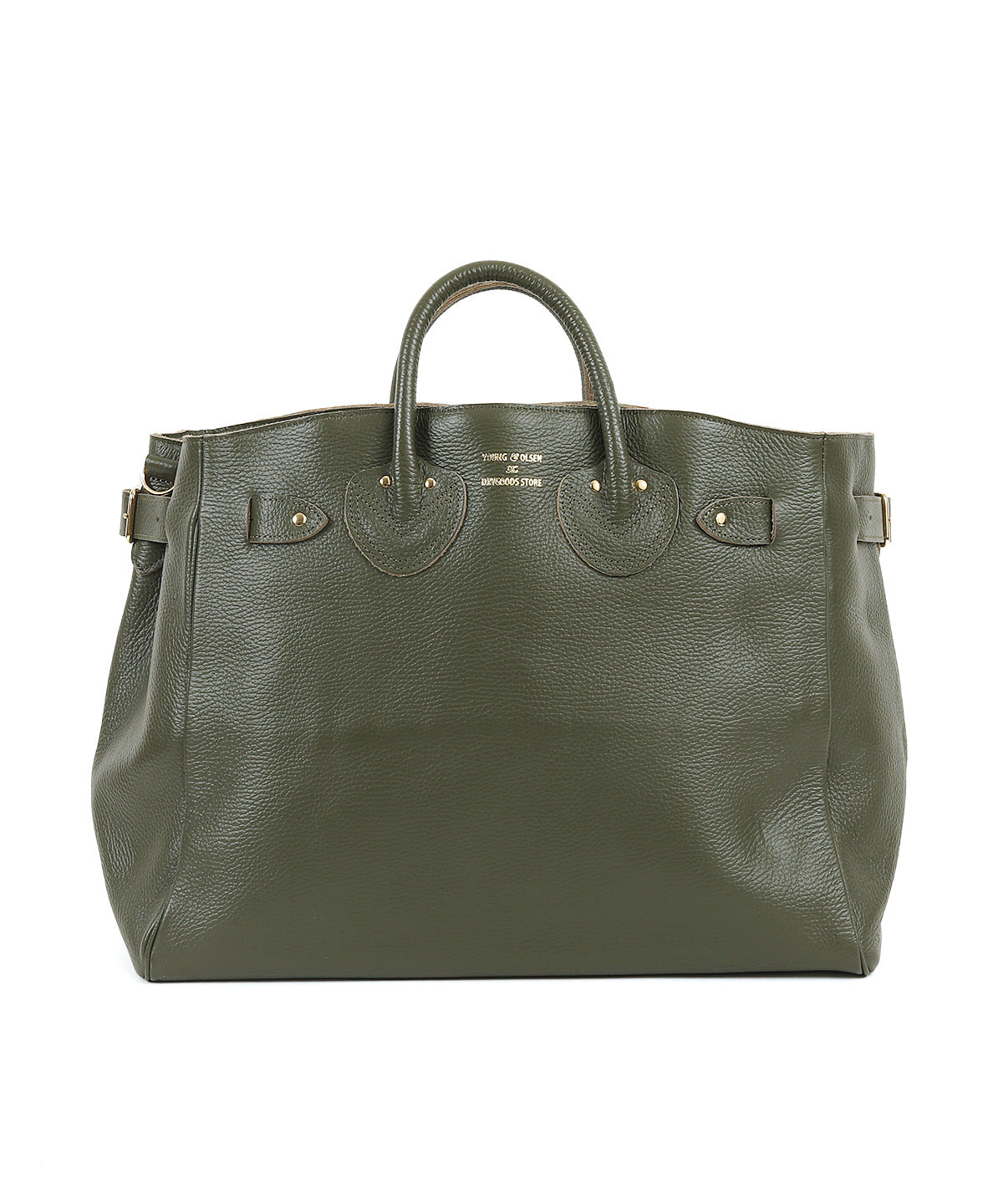 ヤングアンドオルセン エンボスドレザー ベルテッド トート M – YOUNG - Main Image