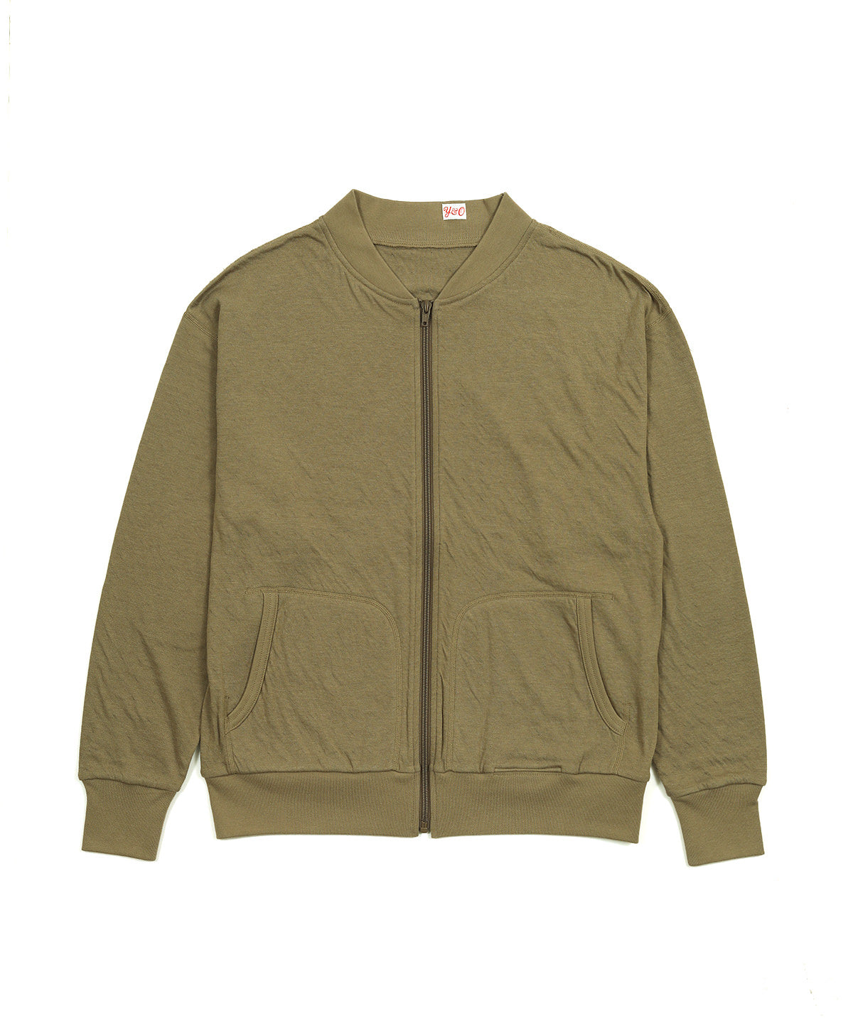 ヤングアンドオルセン C/CA DUOFOLD ZIP CARDIGAN ヤングアンドオルセン コットン/カシミヤ デュオフォールド ジップ