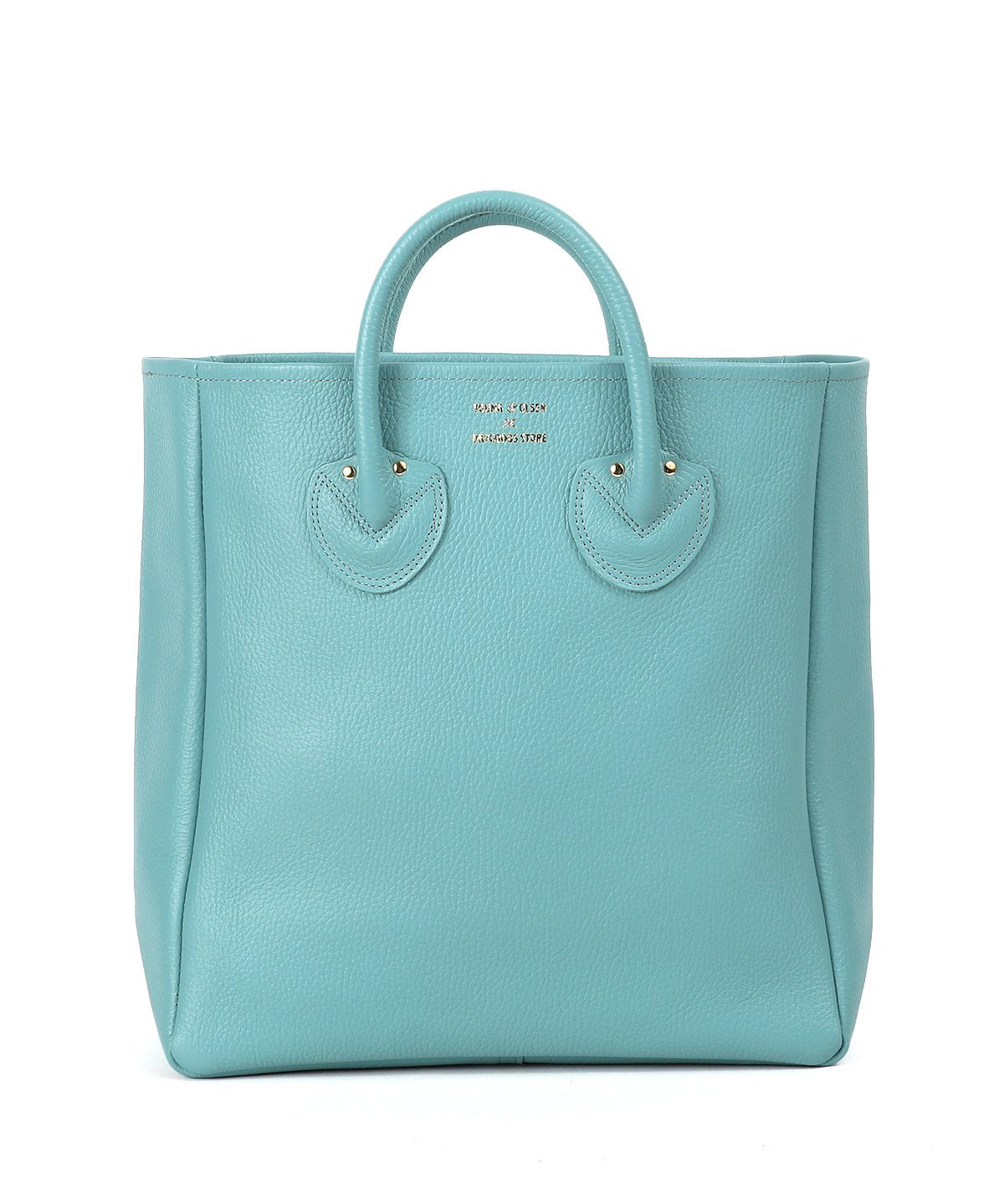 EMBOSSED LEATHER TOTE M