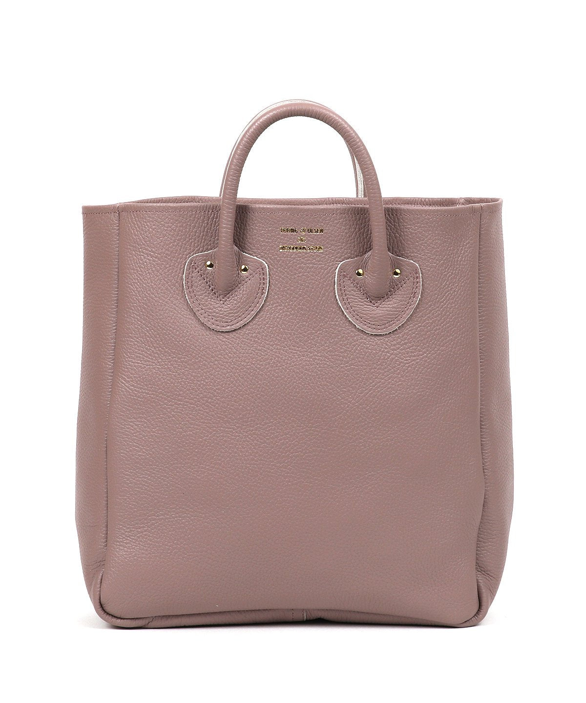 EMBOSSED LEATHER TOTE M