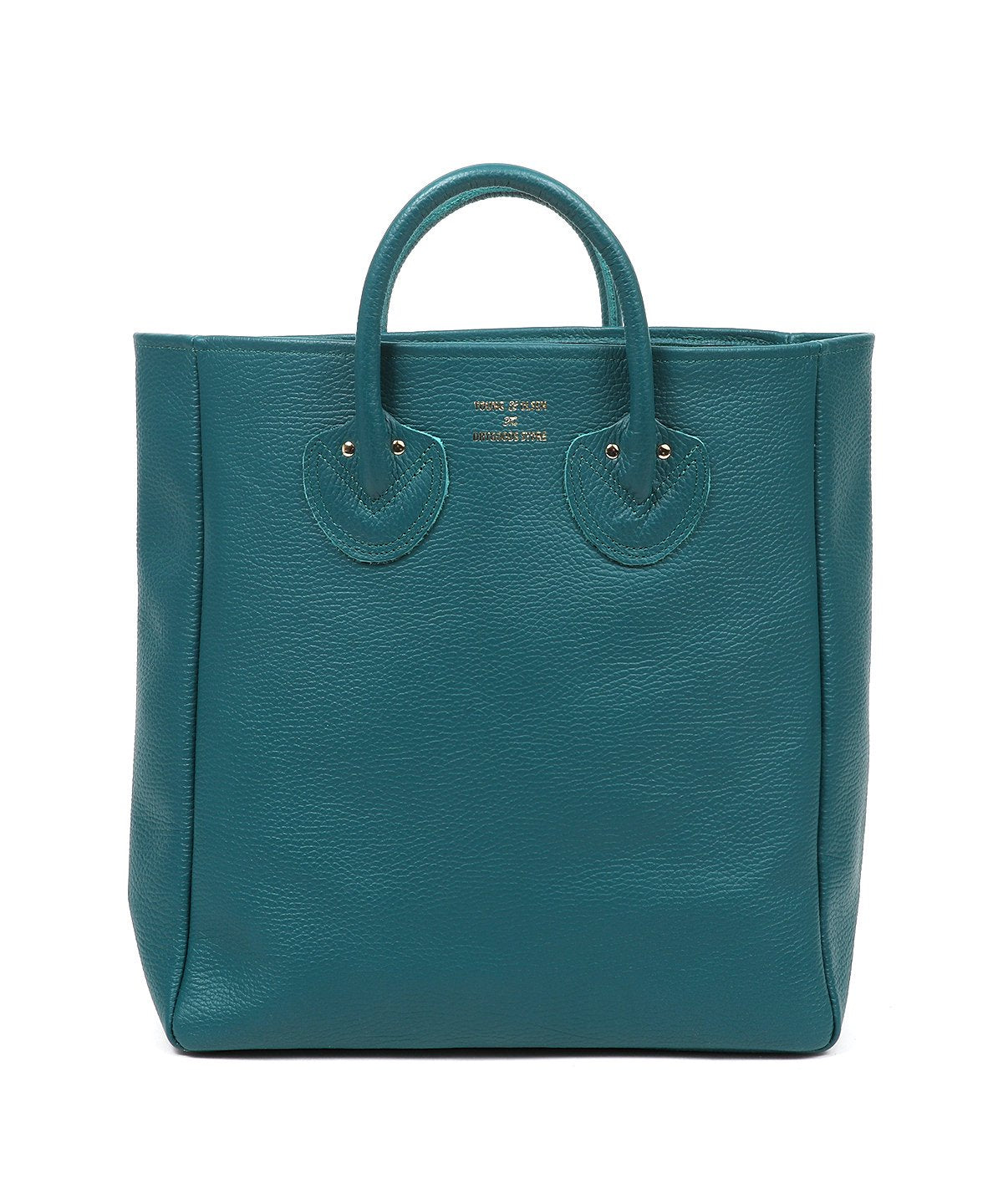 EMBOSSED LEATHER TOTE M