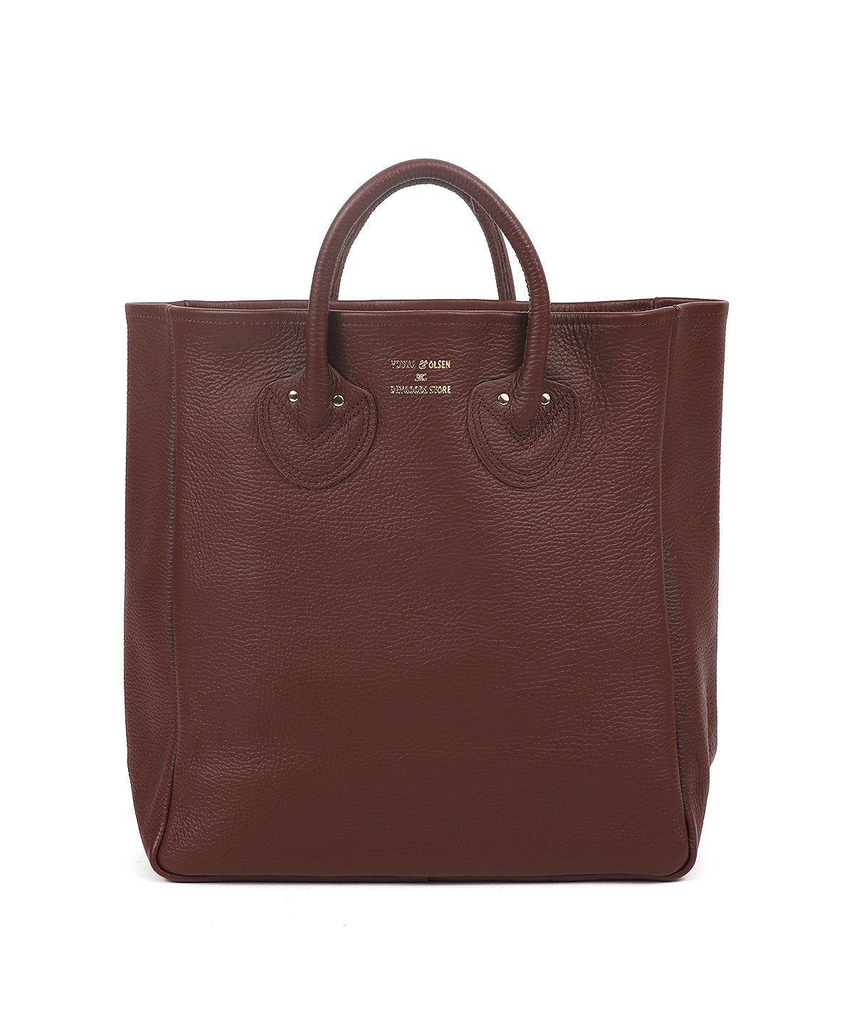 EMBOSSED LEATHER TOTE M