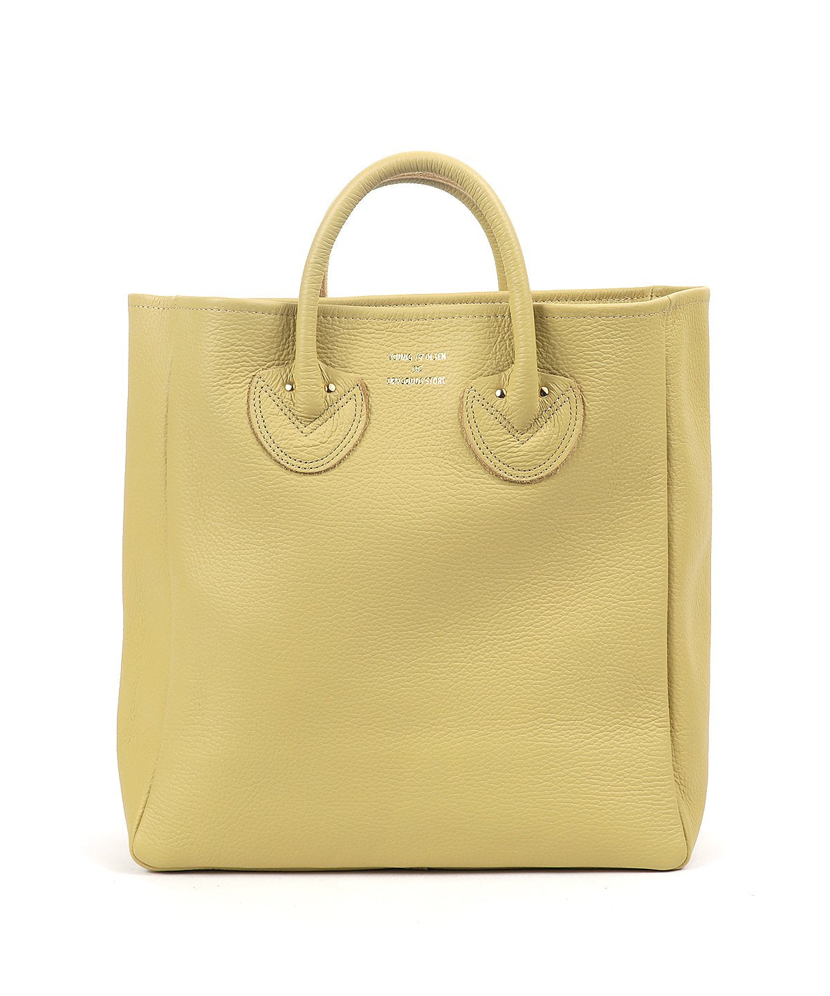 EMBOSSED LEATHER TOTE M