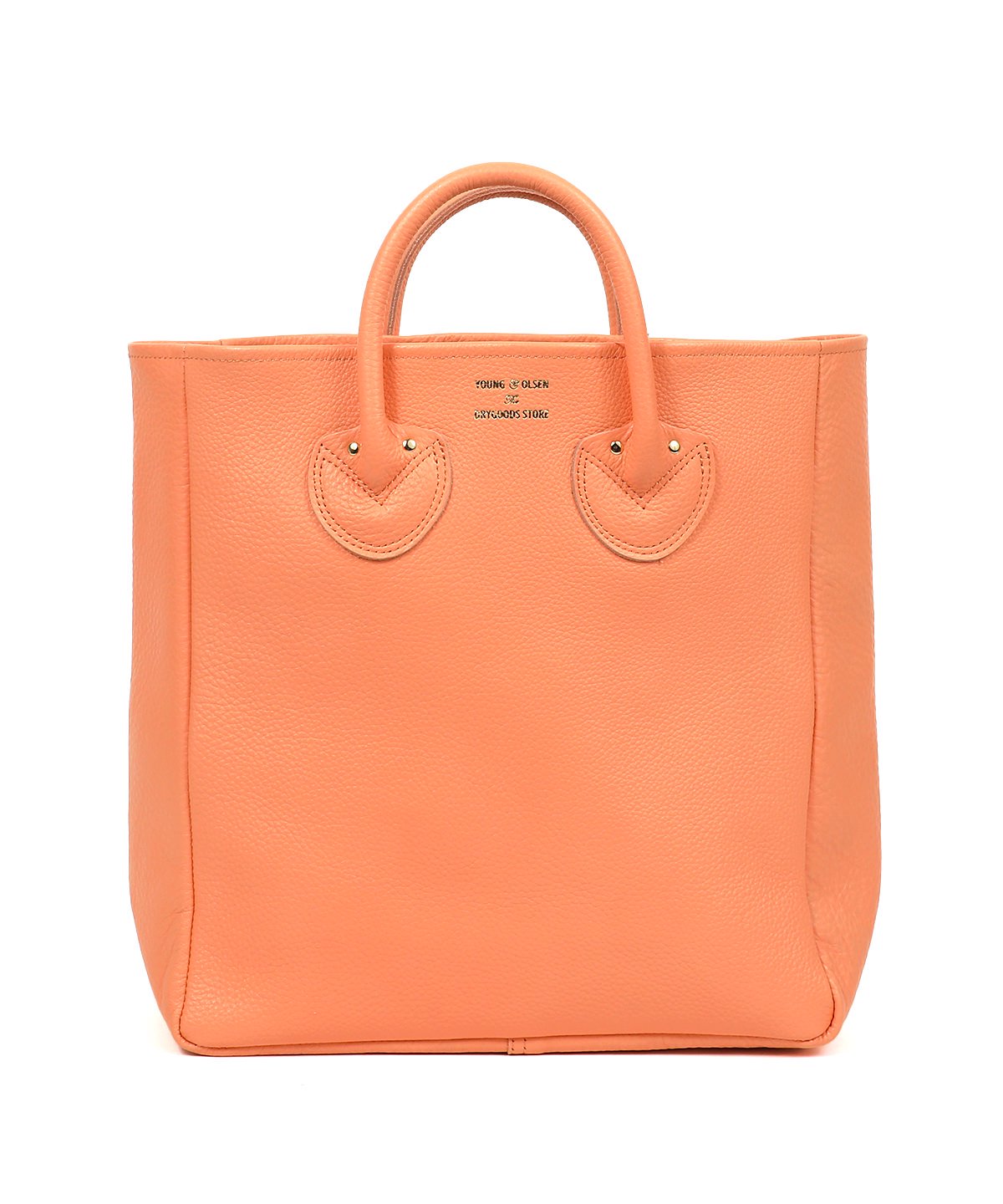 YOUNG u0026 OLSEN】 EMBOSSED LEATHER TOTE M-