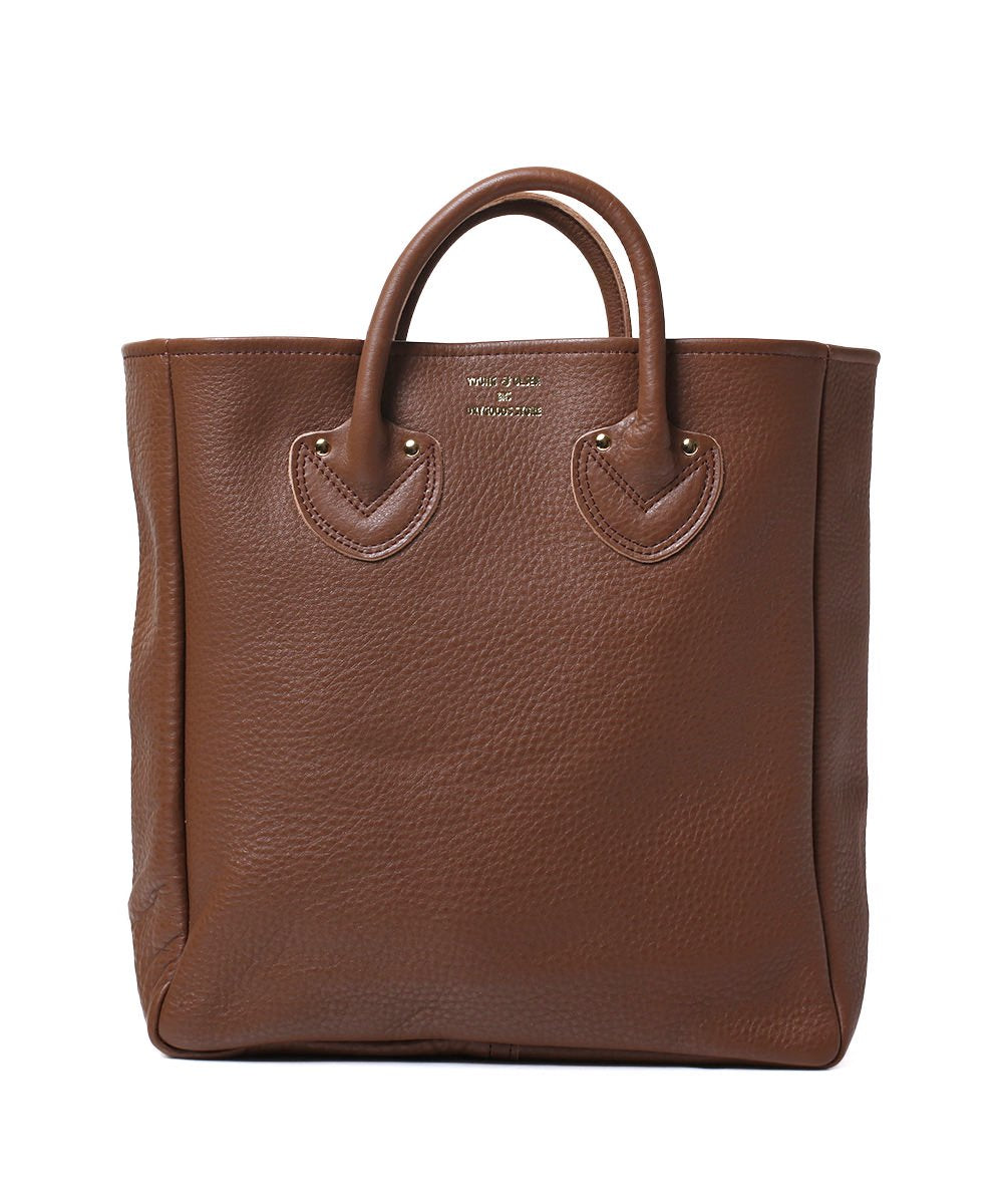 EMBOSSED LEATHER TOTE M