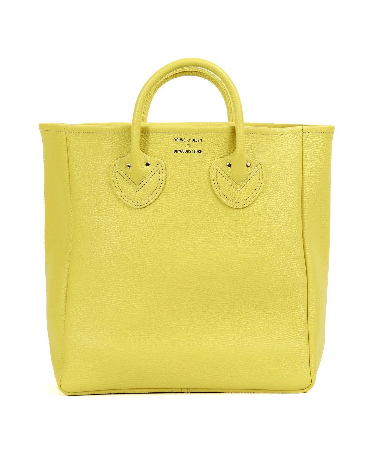 EMBOSSED LEATHER TOTE M