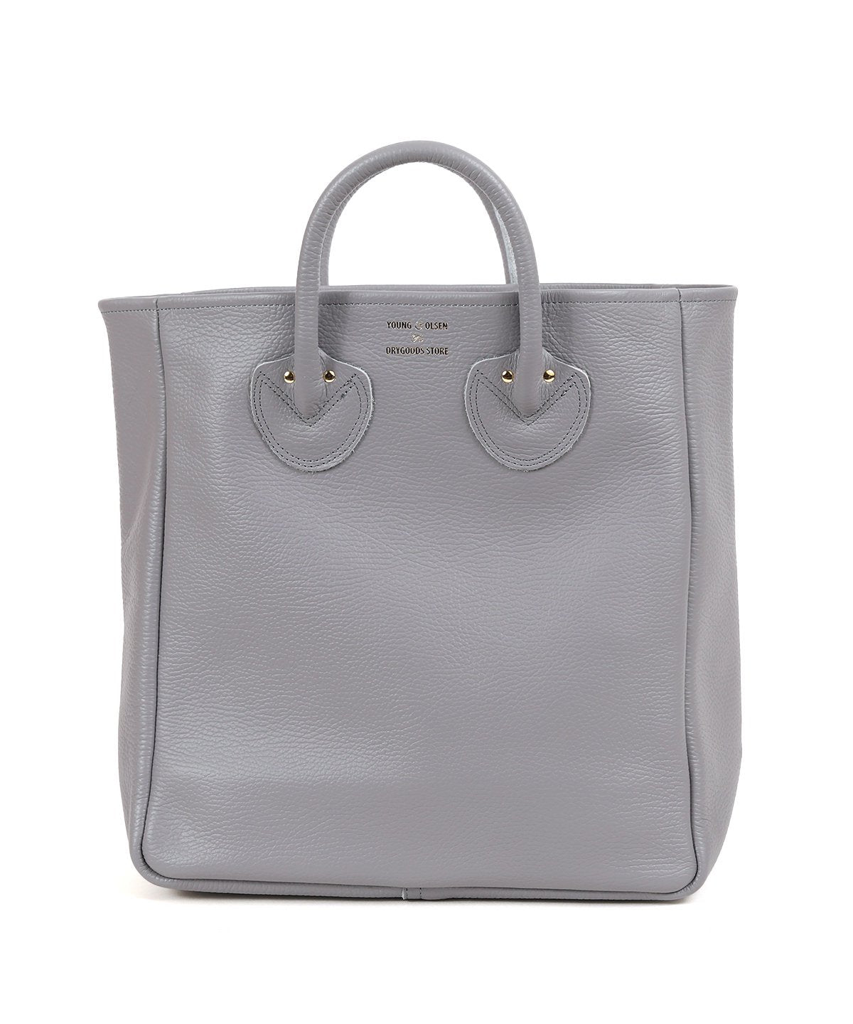 EMBOSSED LEATHER TOTE M