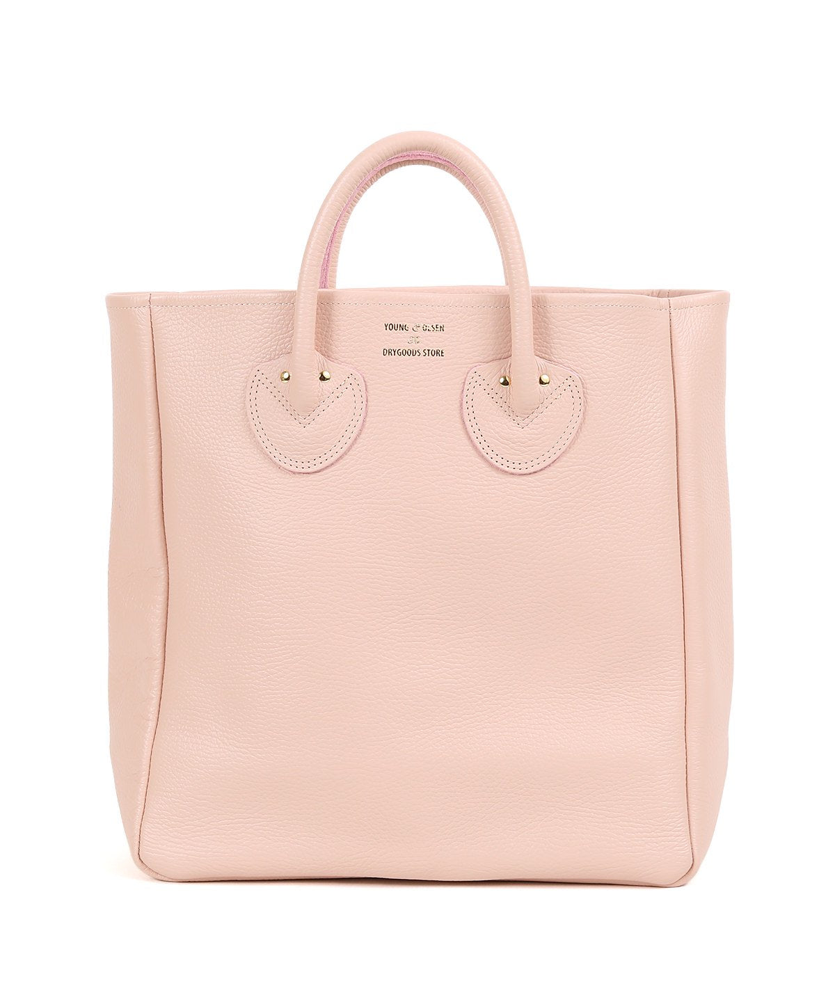 EMBOSSED LEATHER TOTE M