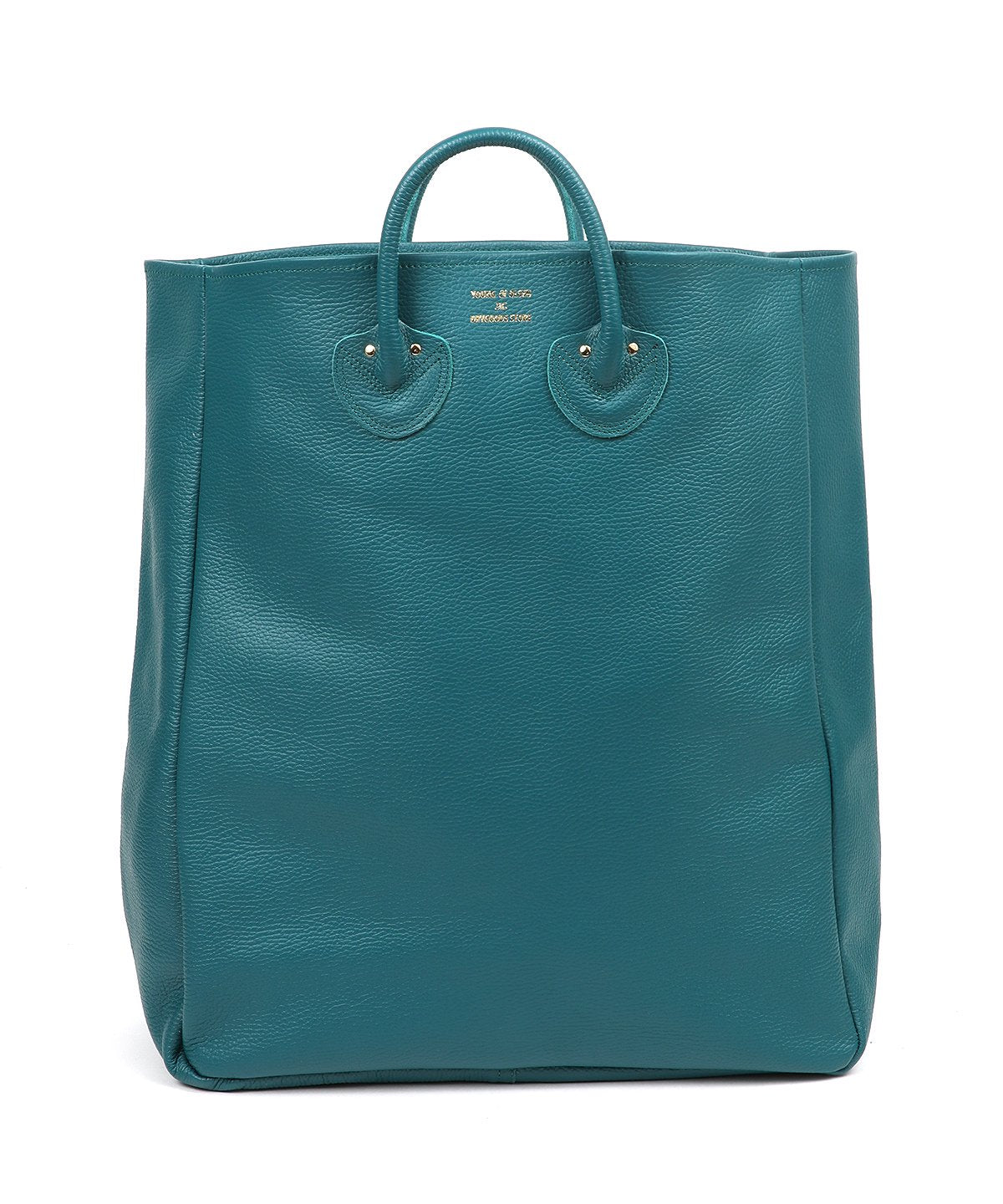 YOUNG&OLSEN /EMBOSSED LEATHER TOTE Lサイズ - トートバッグ