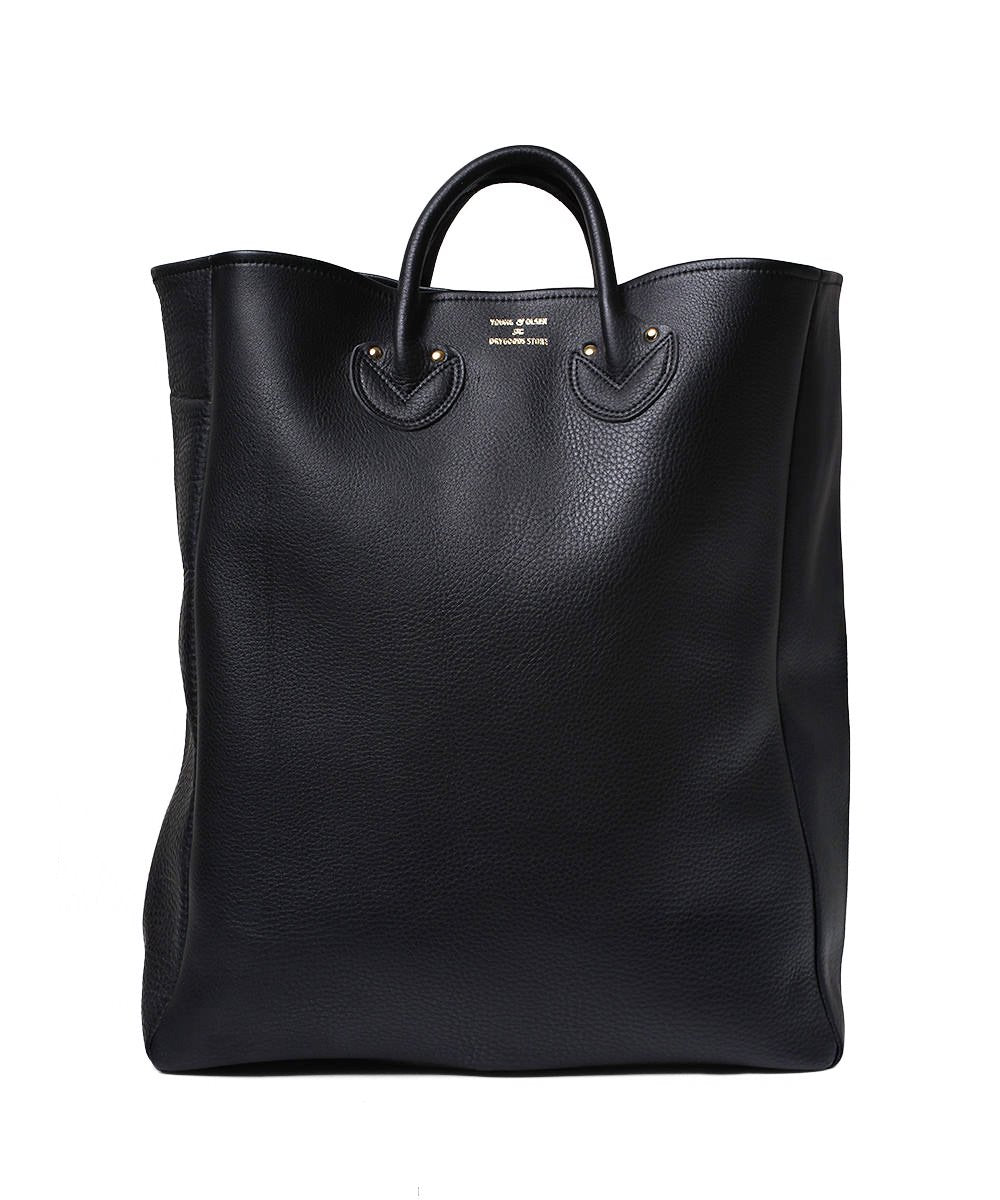 YOUNG&OLSEN EMBOSSED LEATHER TOTE BAG - トートバッグ