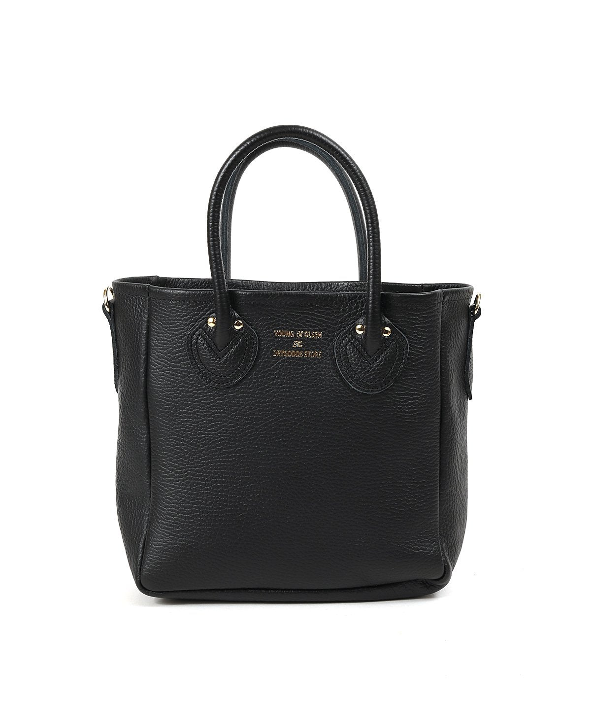 EMBOSSED LEATHER D TOTE S