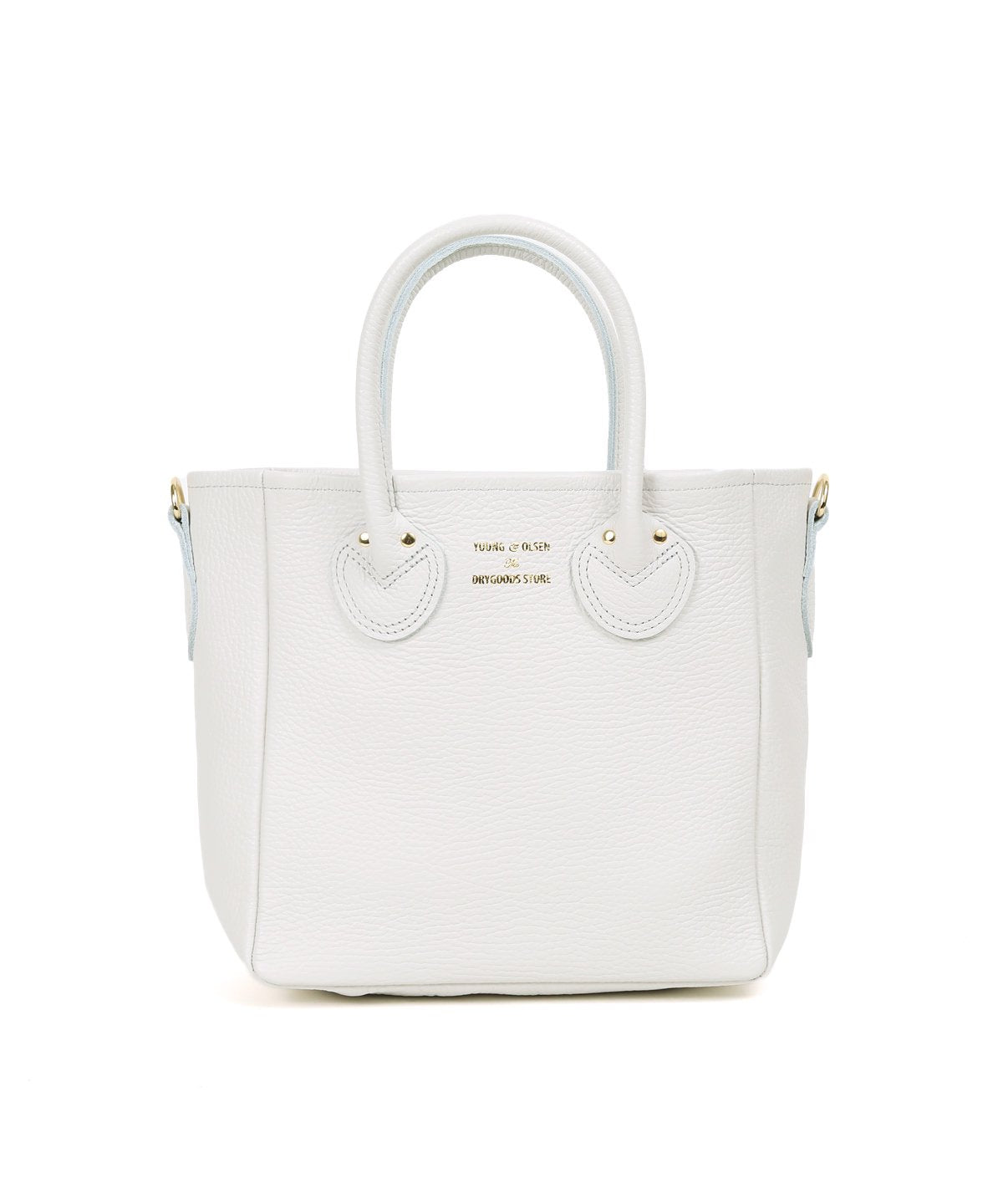 EMBOSSED LEATHER D TOTE S