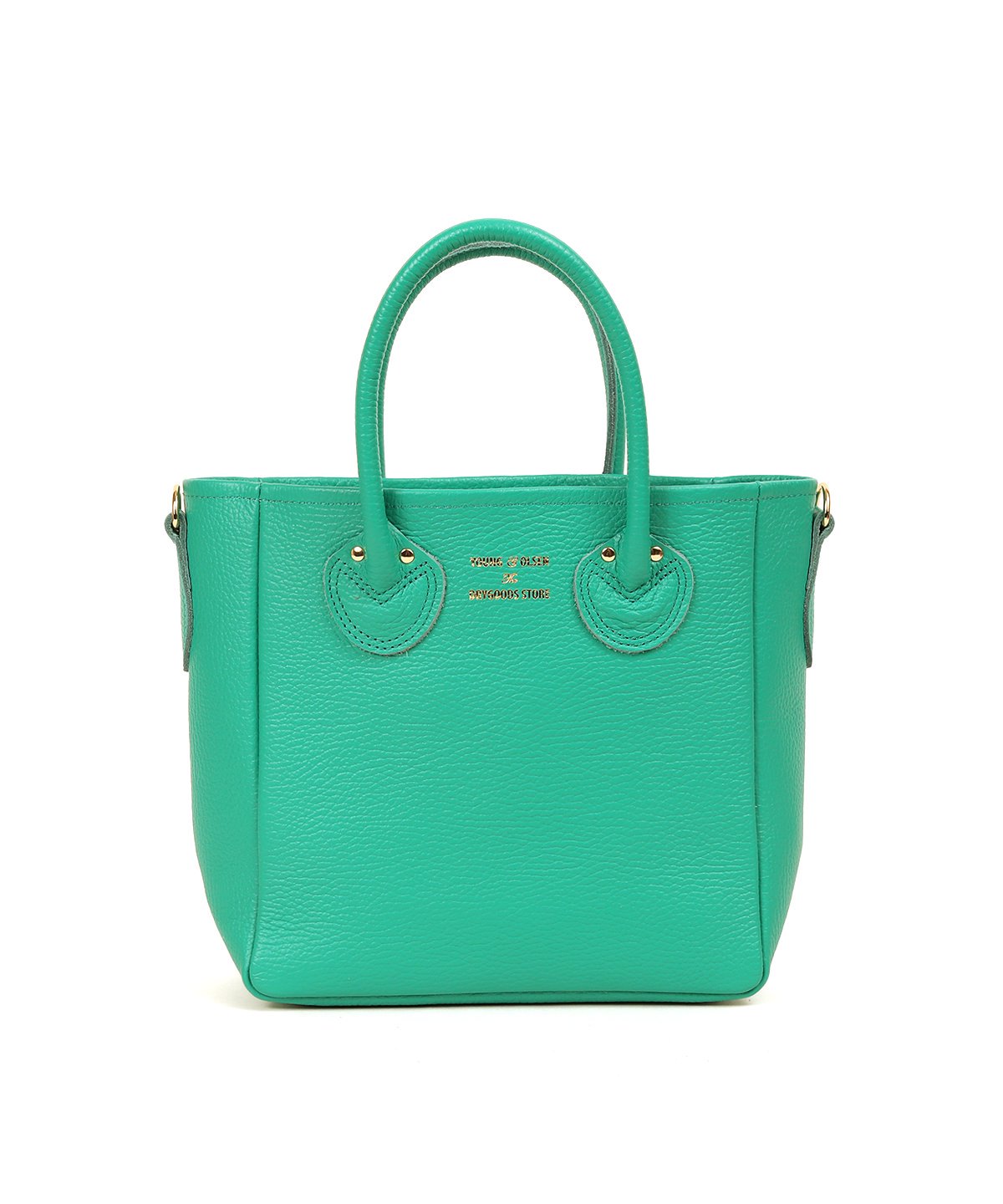 EMBOSSED LEATHER D TOTE S