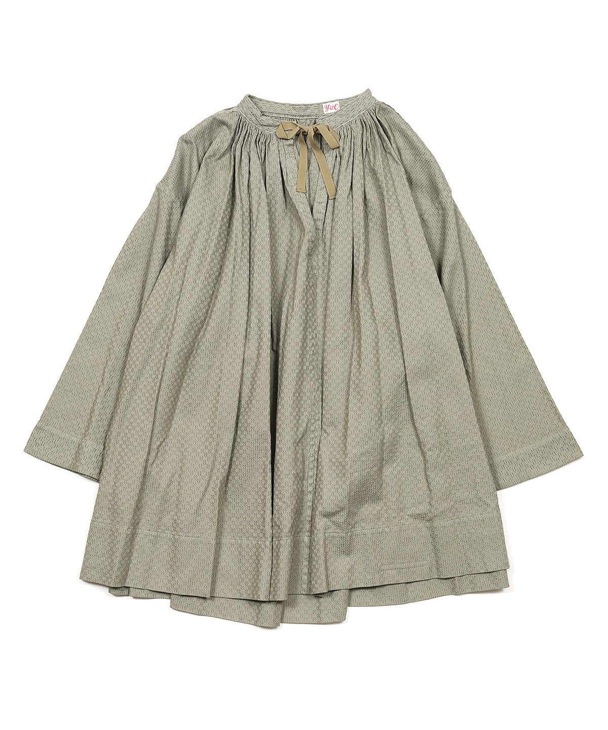 ブラウス シャツ YOUNG ＆ OLSEN/ヤングアンドオルセン KARAMI MESH FRENCH TUNIC フレンチチュニック リボン ブラ YOUNG&OLSEN The DRYGOODS STORE ブラウス シャツ YOUNG