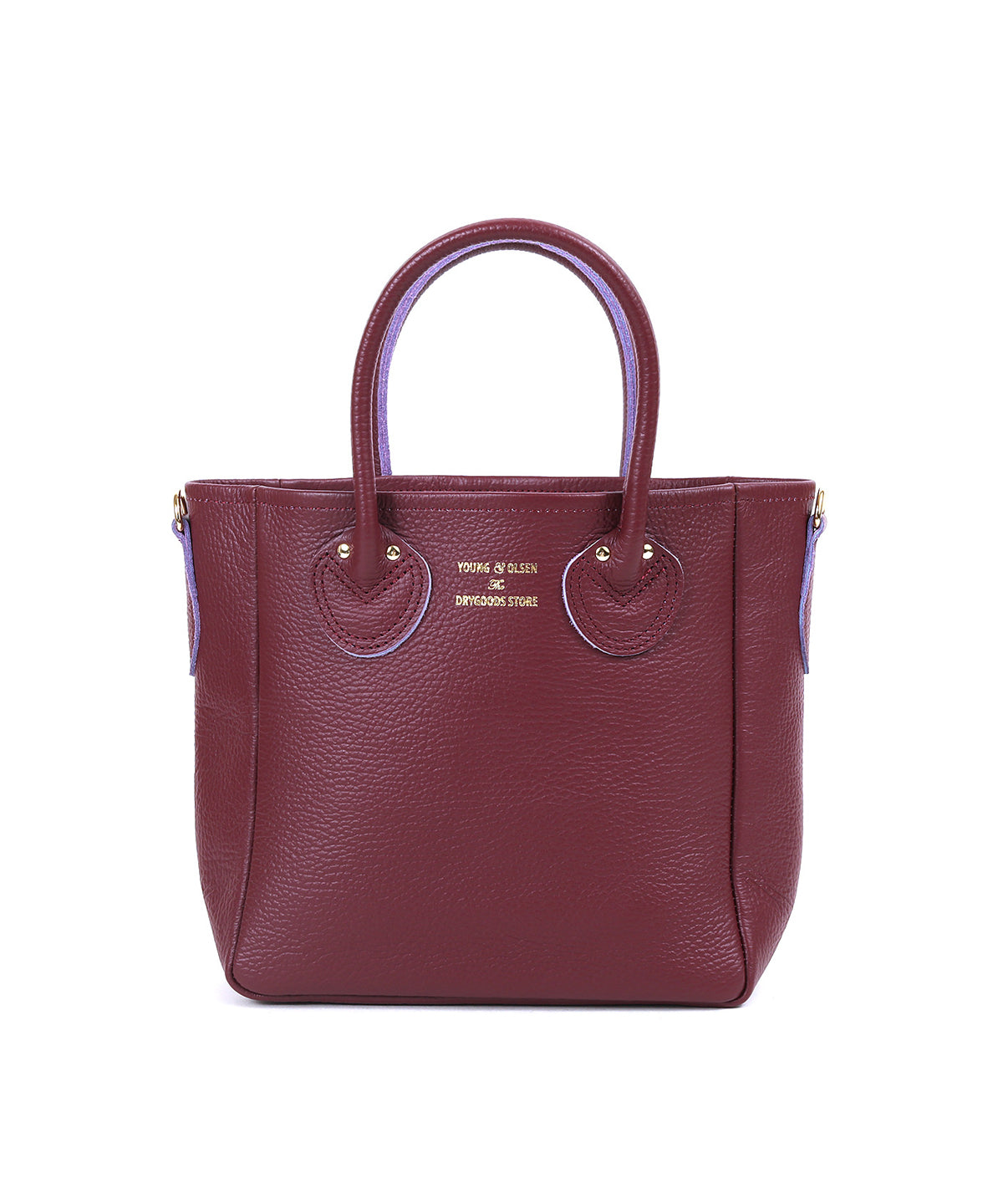 EMBOSSED LEATHER D TOTE S