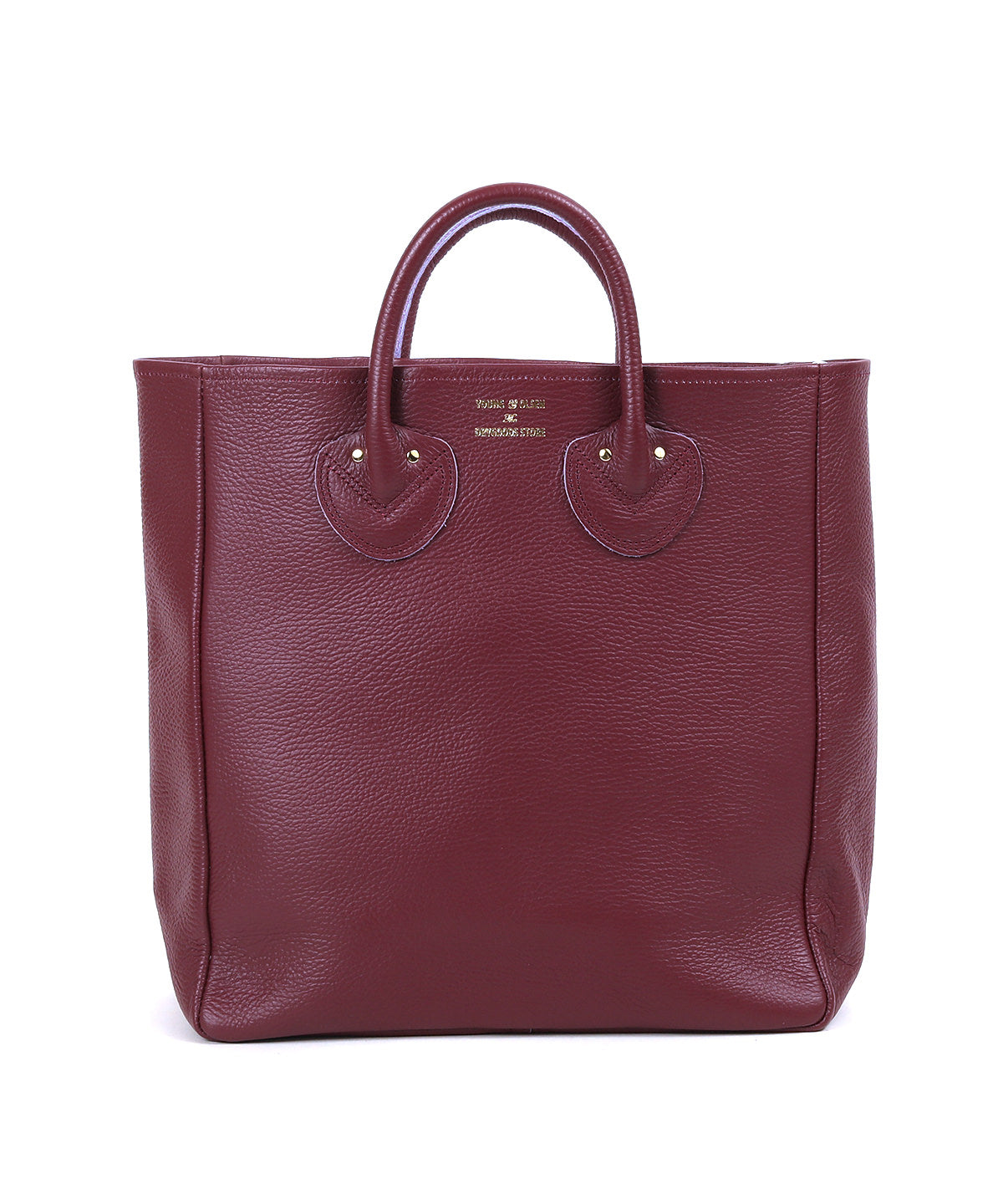 EMBOSSED LEATHER TOTE M