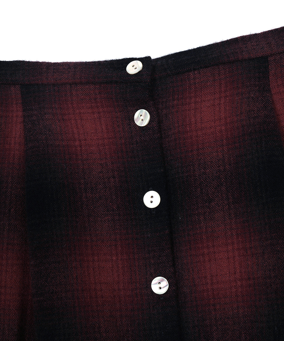 OMBRE PLAID CHIC SKIRT