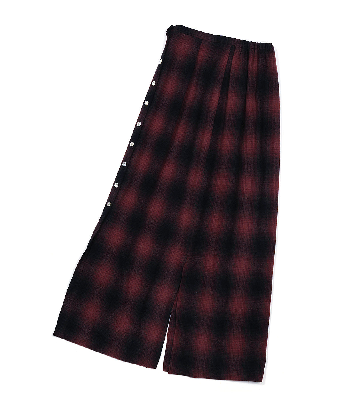 OMBRE PLAID CHIC SKIRT