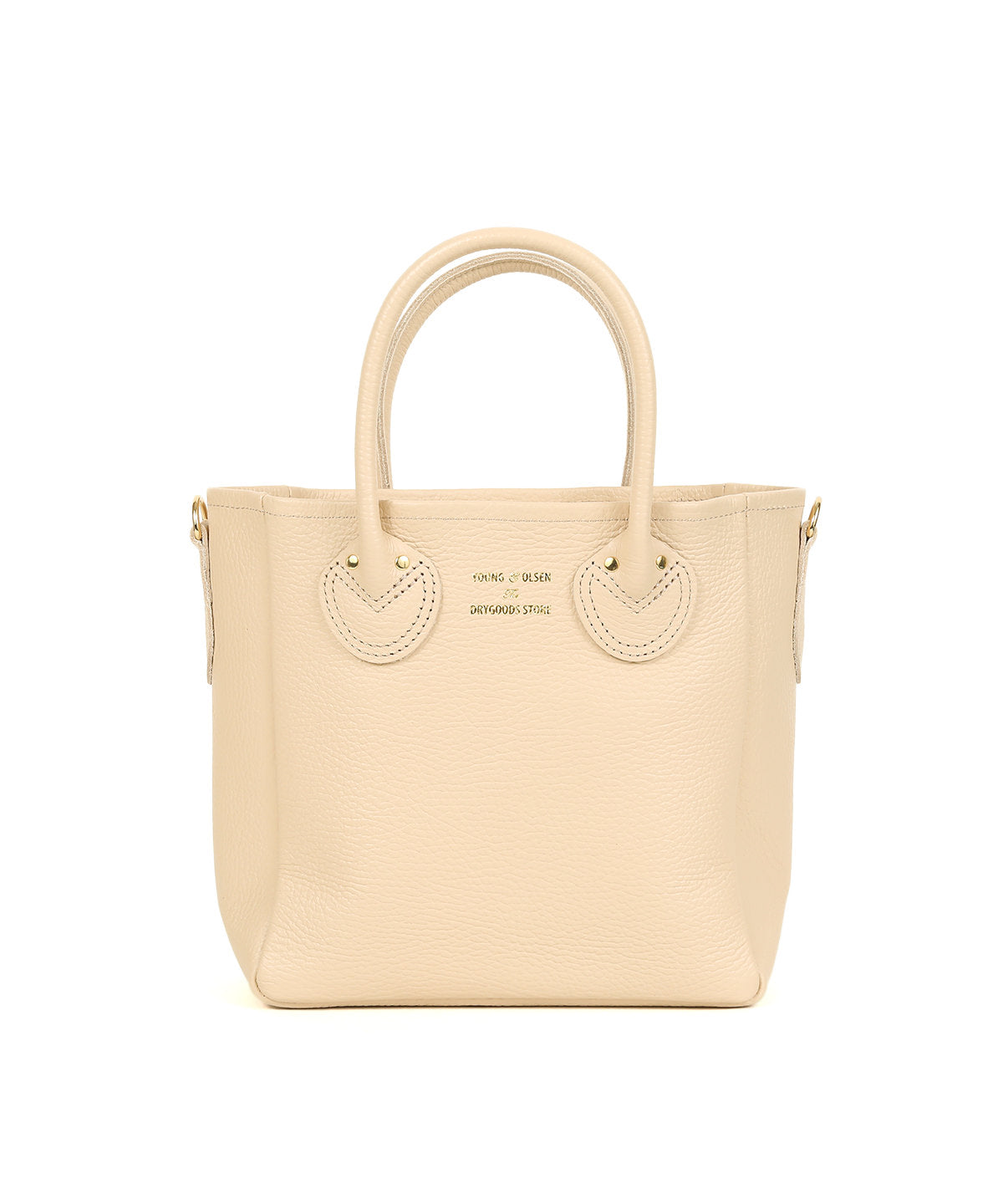 EMBOSSED LEATHER D TOTE S