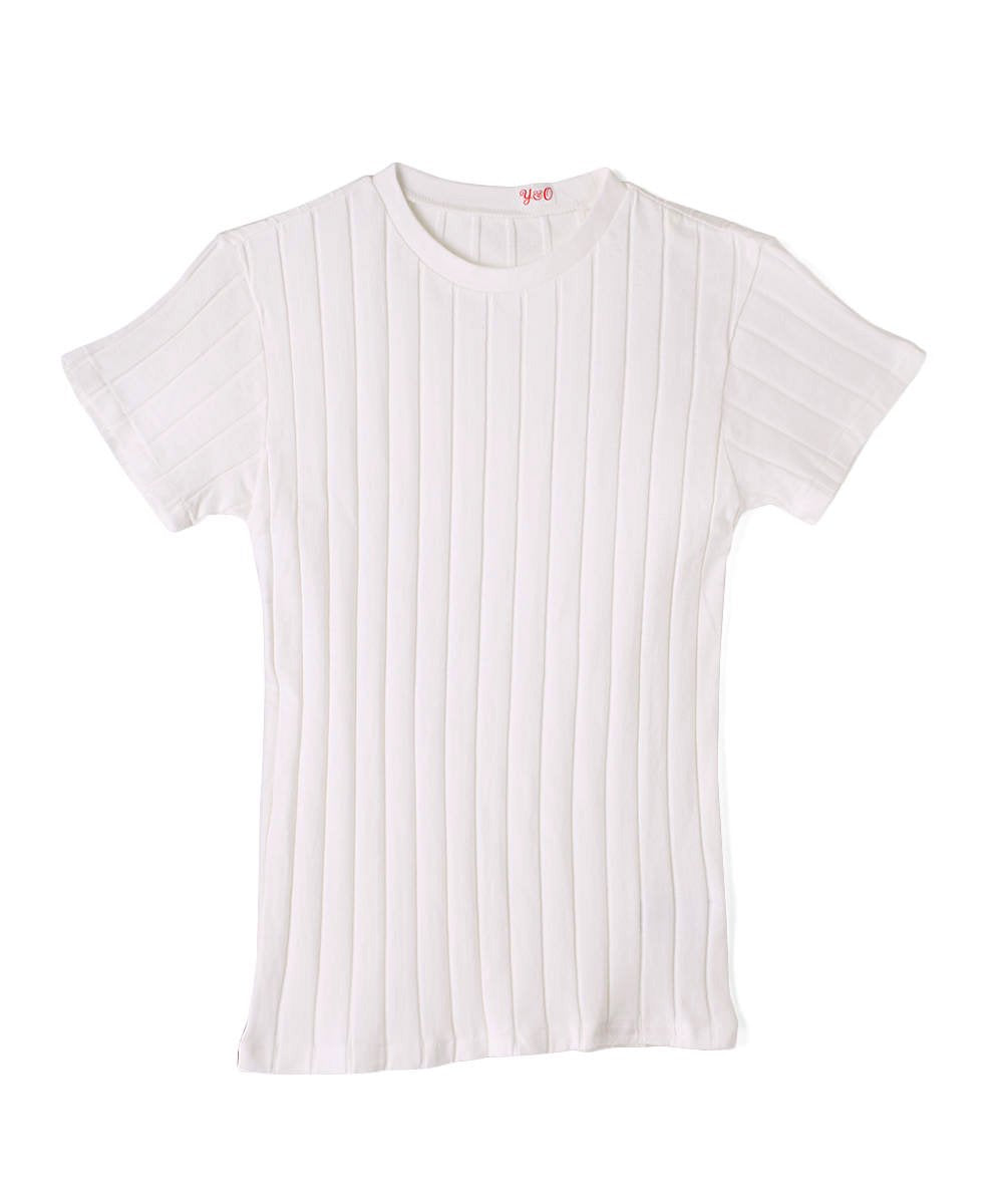 J.Crew Mercantile Women's Basic Fine-Rib Cotton Tee